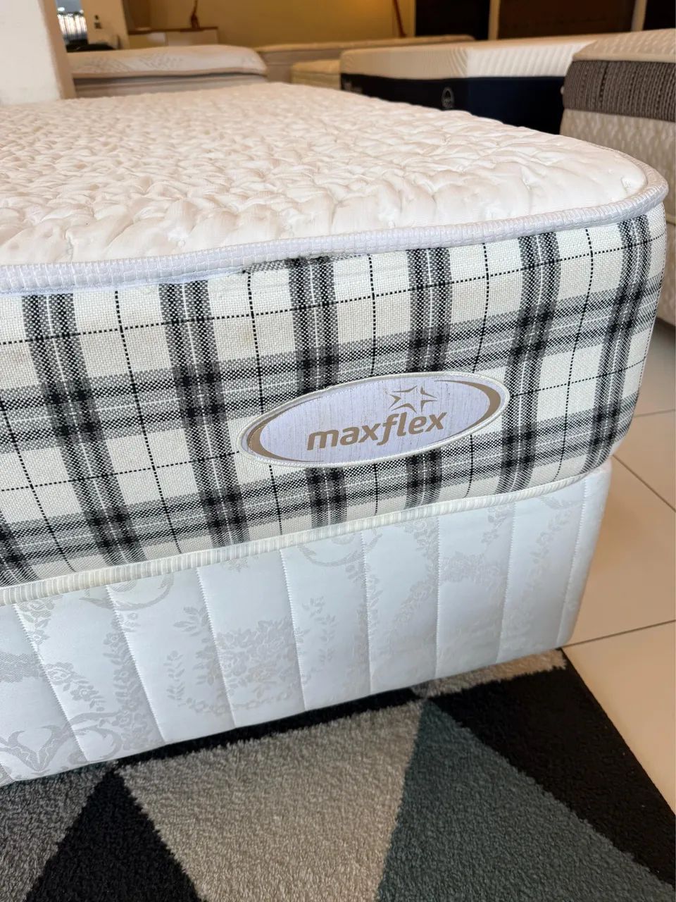 Cama box QUEEN SIZE MAXFLEX SEMINOVA TOP - ENTREGO  - Foto 5