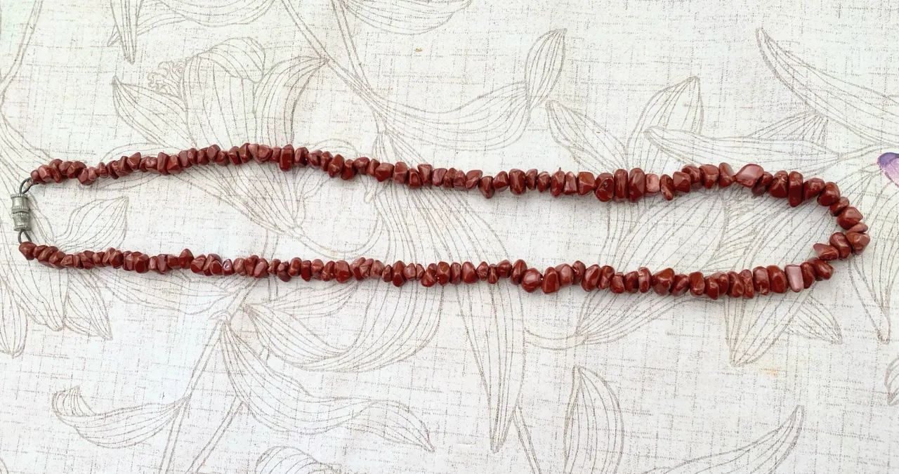 Vende-se Colar de Jaspe Vermelho  - Foto 2