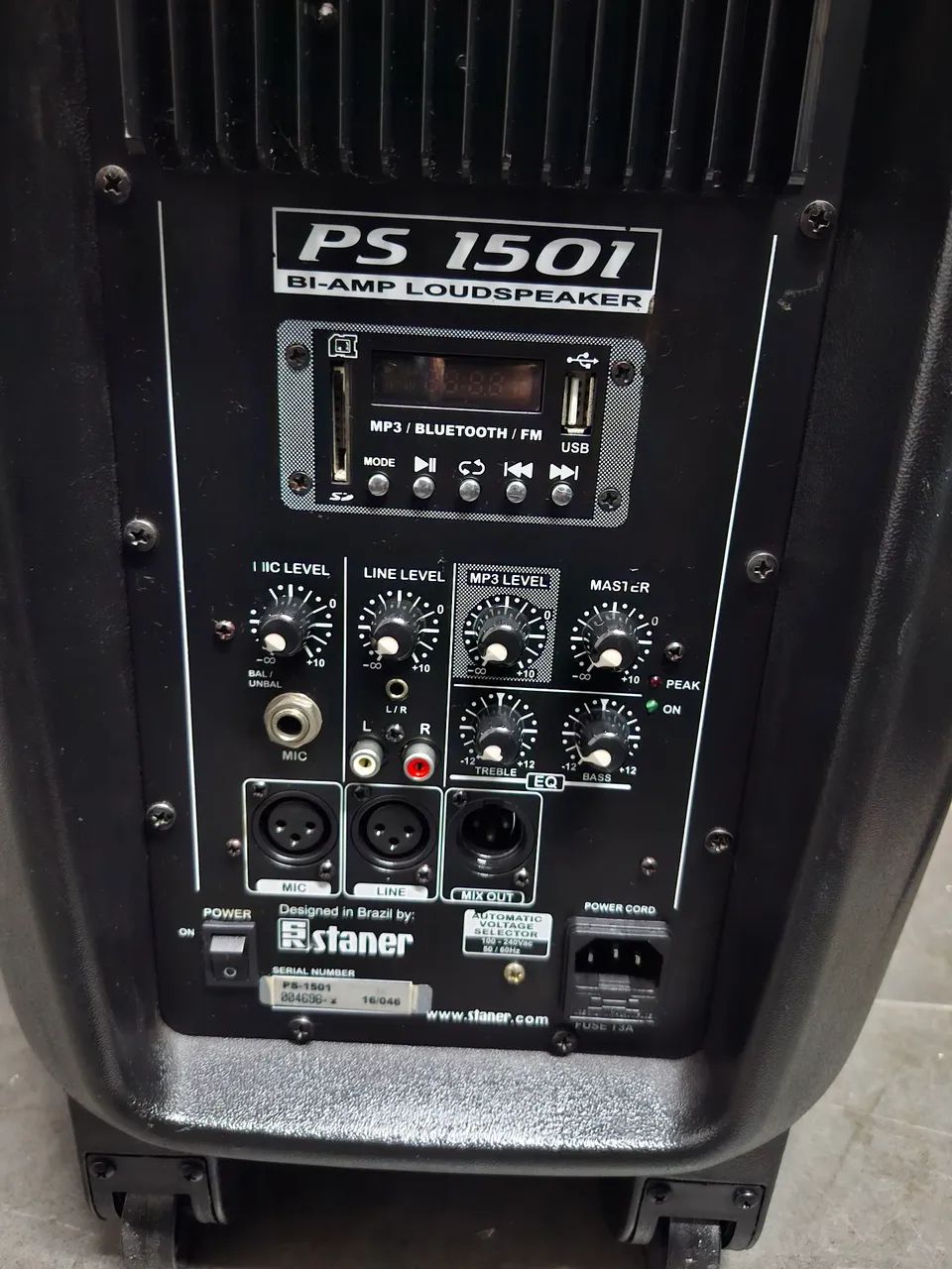 Caixa Staner SR1501 200 watts 15 Polegadas - Foto 2