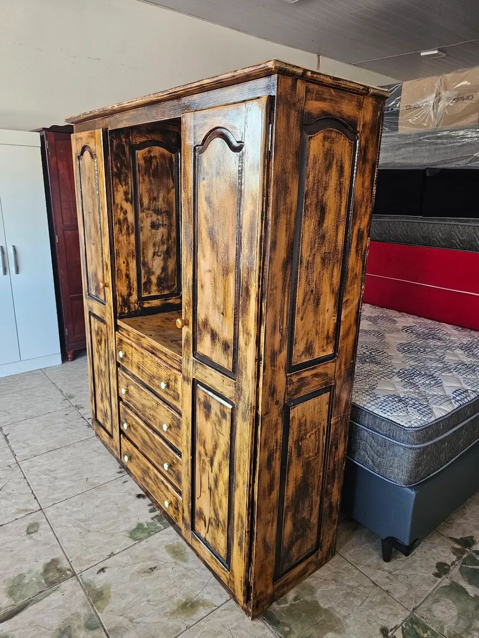Guarda roupa usado de macacauba  - Foto 4