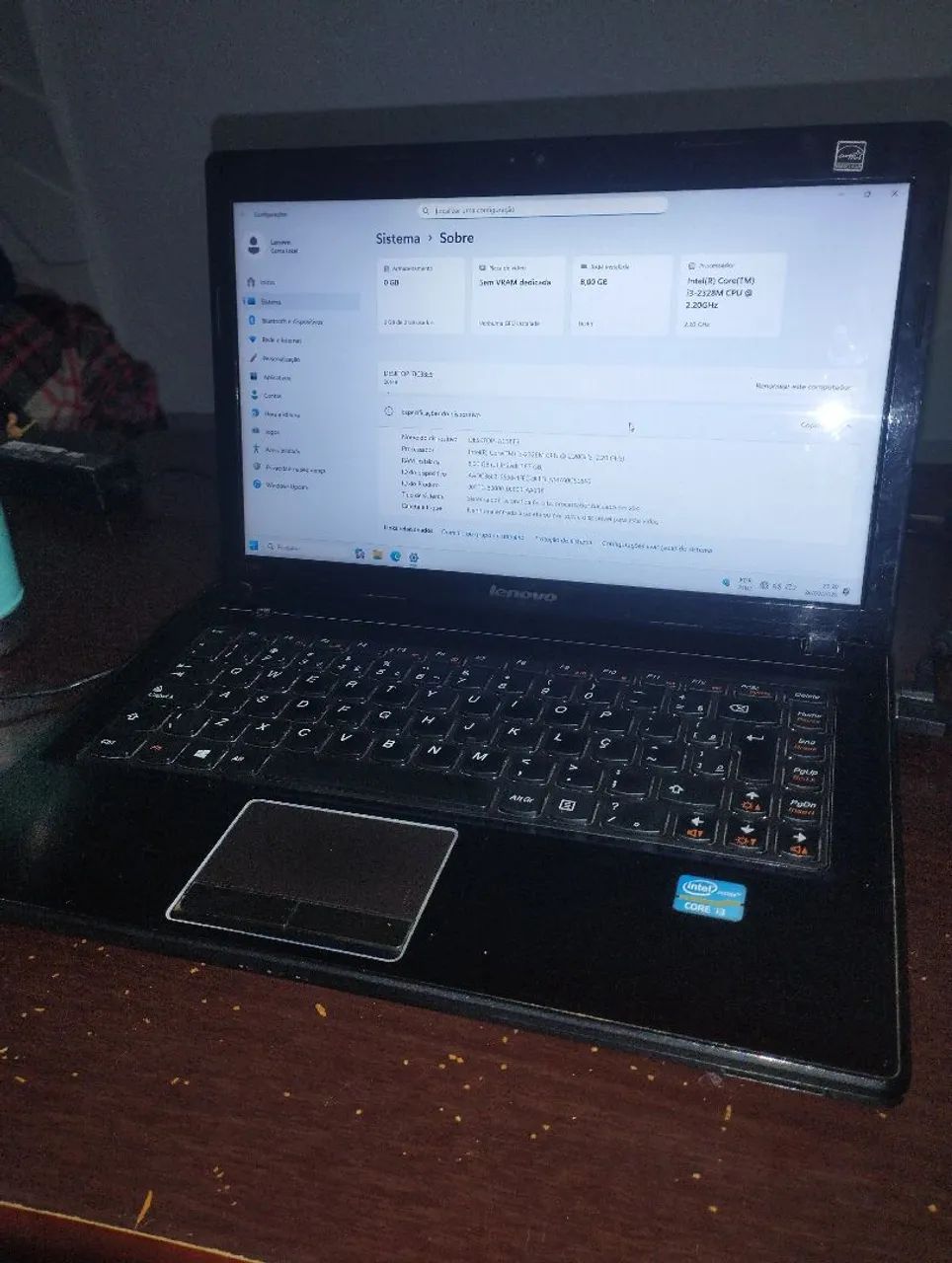 Notebook Lenovo i3 8GB RAM Entrego - Foto 3