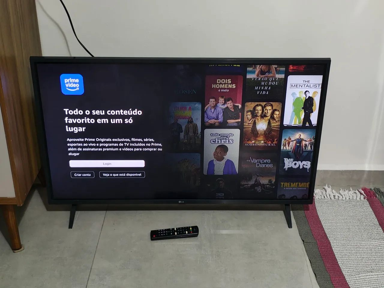 TV smart LG 43 polegadas 4k excelente estado  - Foto 2