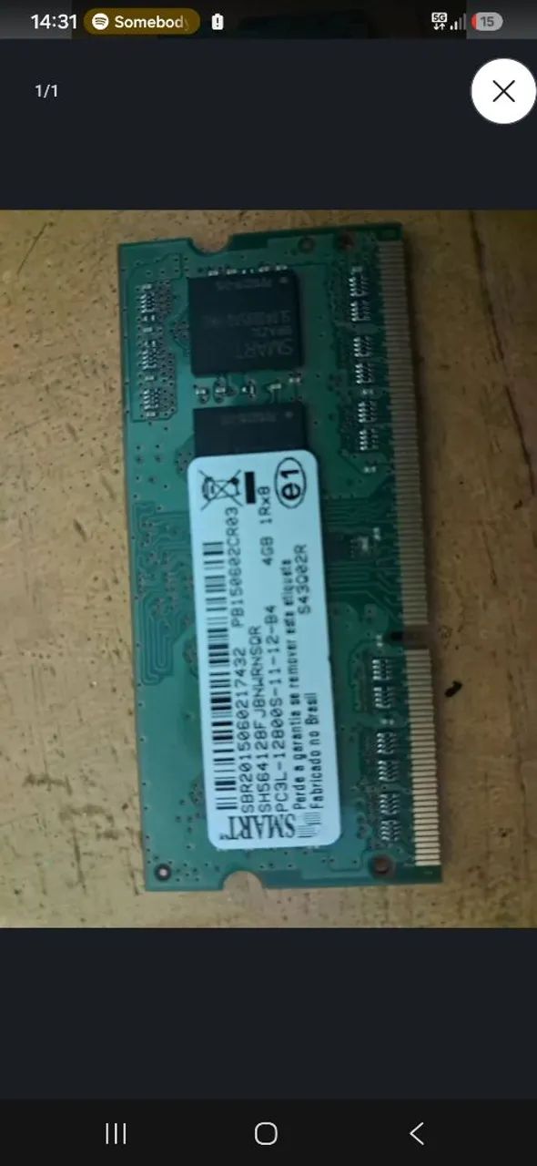 Memoria RAM DDR3 4GB para Notebook - Foto 3