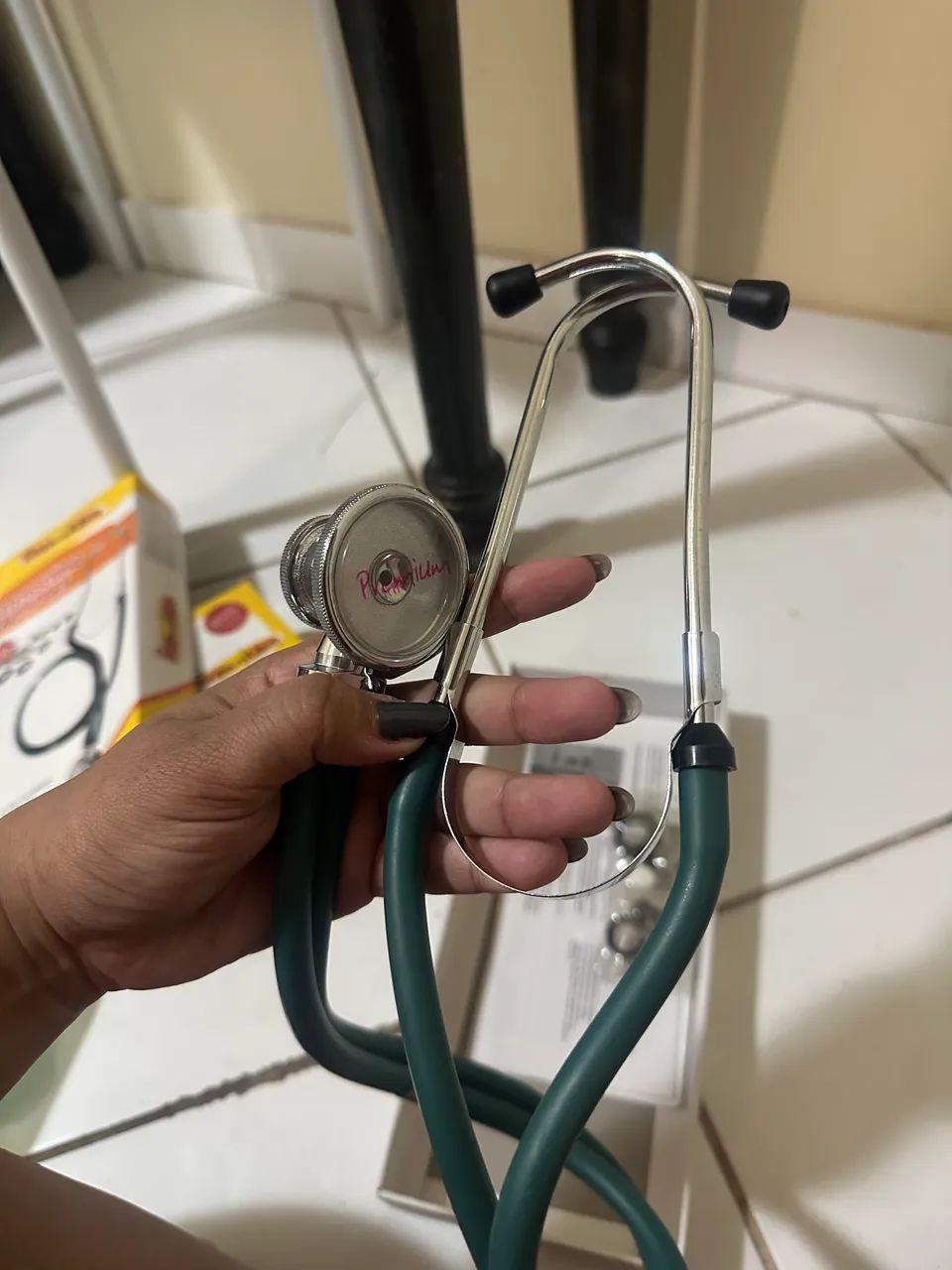 Kit aparelho de pressão e estetoscópio  - Foto 3