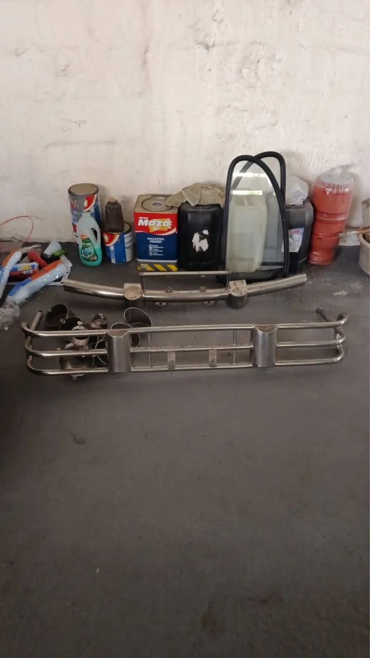 Jogo de parachoque bugre e fusca de inox - Foto 2
