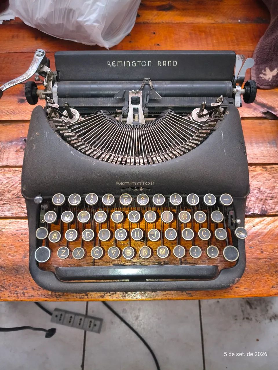 Máquina escrever Remington de 1940 - Foto 3