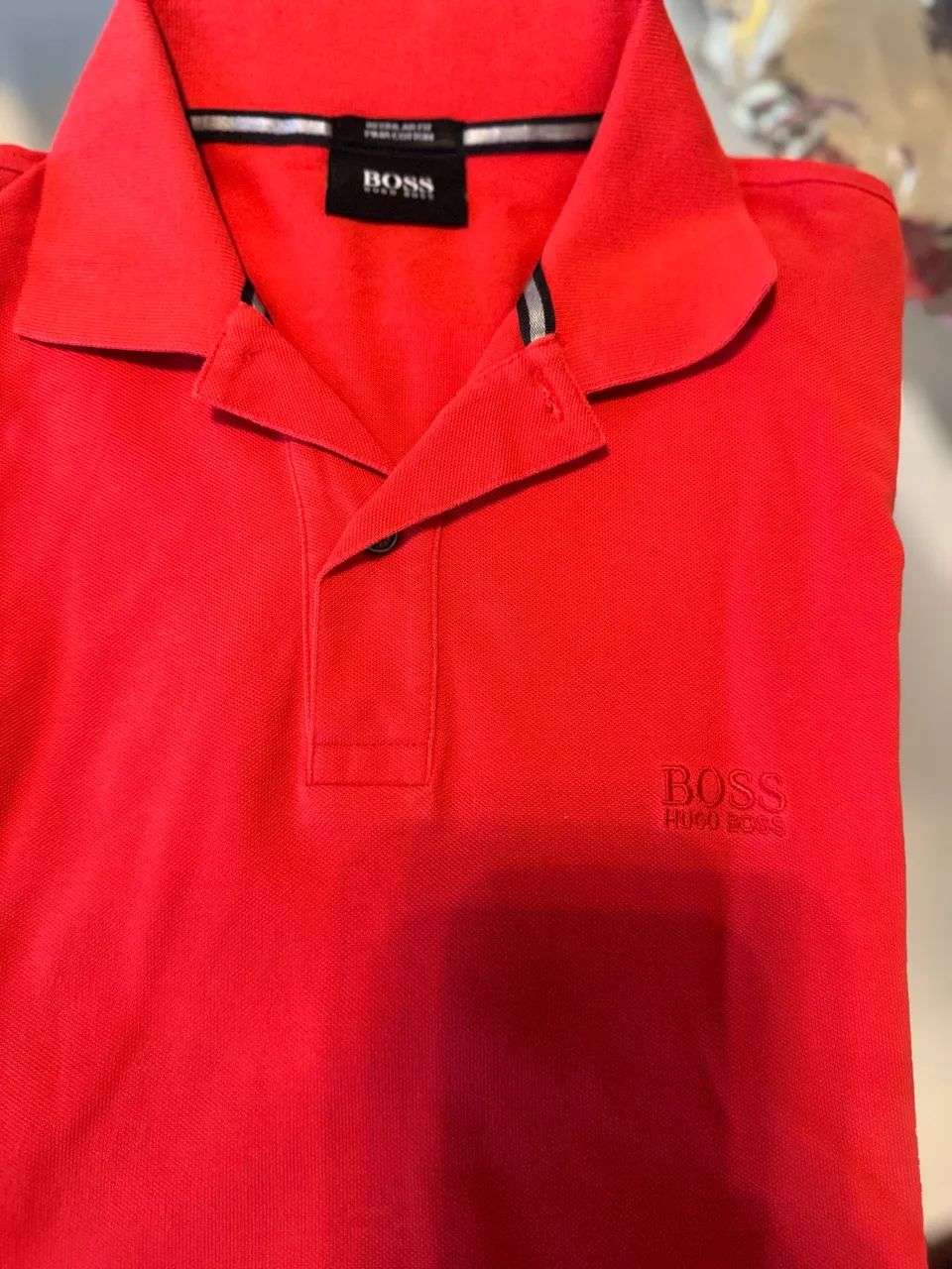 Camisa Hugo Boss, algodão Pima. - Foto 5