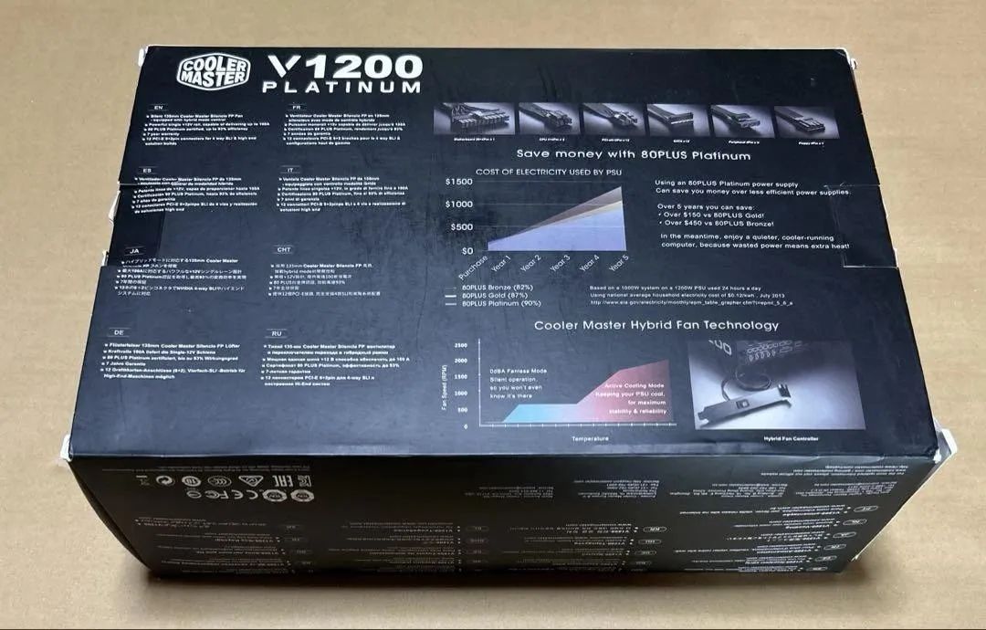 Fonte coolermaster 1200v Platinum a top das top - Foto 2