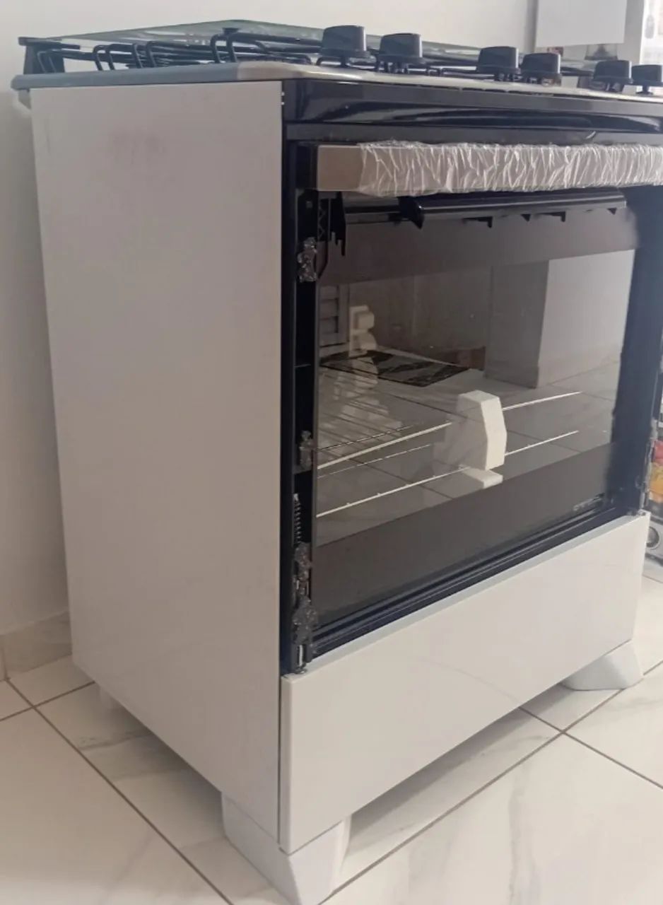 Fogão Electrolux 5 bocas - Efficient C/ PerfectCook - Branco - 220V - Foto 3
