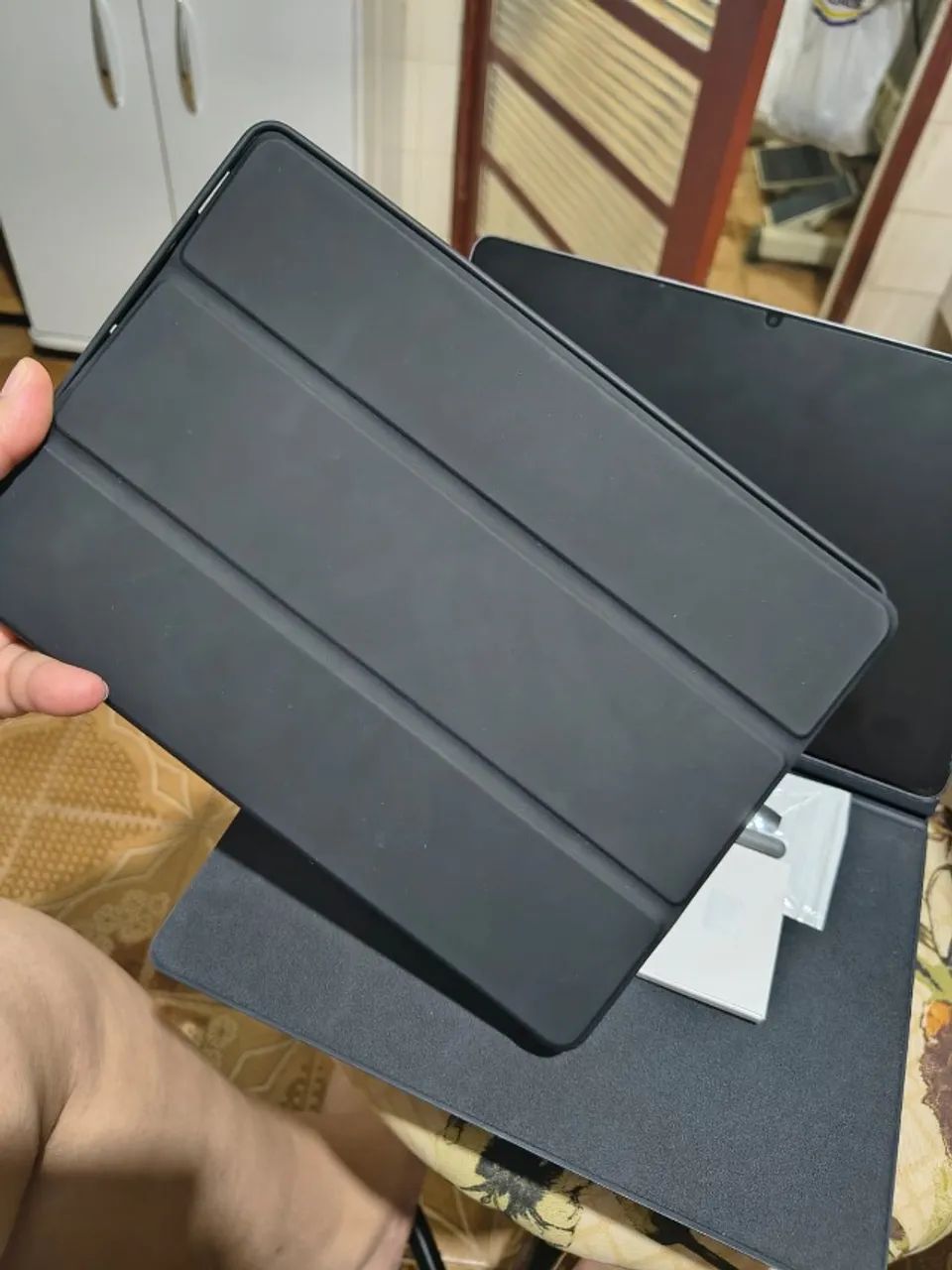 Tablet Samsung S9 FE - Memória 128GB - RAM 6GB - Cinza - Foto 5