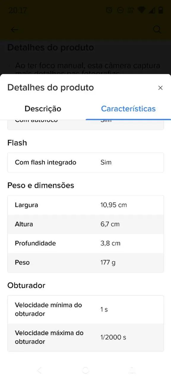 Câmera  - Foto 4