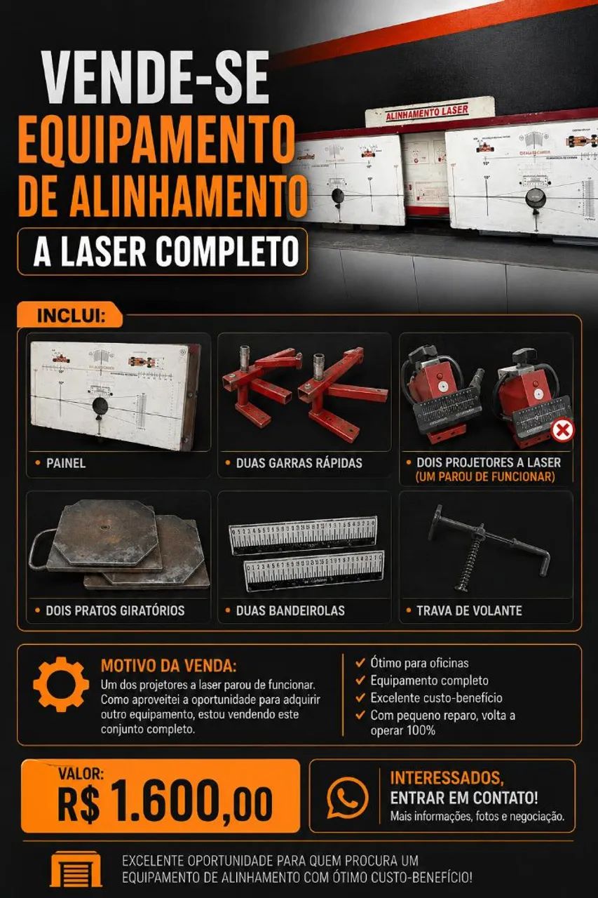 Alinhamento a laser  - Foto 4