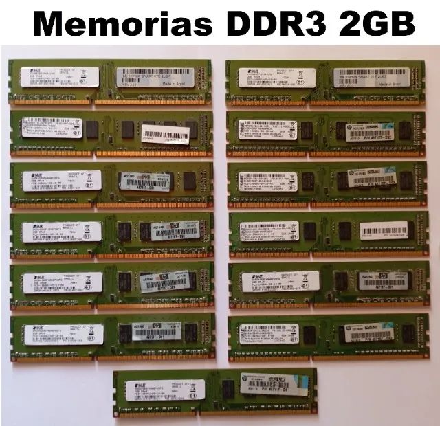 Memoria de PC Desktop DDR3 2Gb 4Gb e 8Gb
