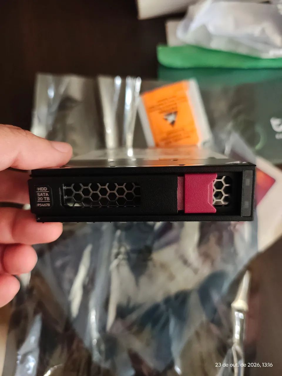 HD Sata 20 TB HP - Foto 2