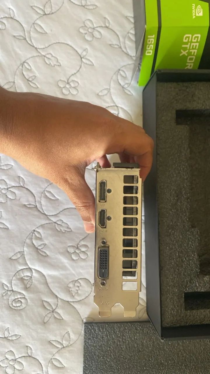 Placa de Vídeo Galax GeForce GTX 1650 EX 4GB - Foto 2