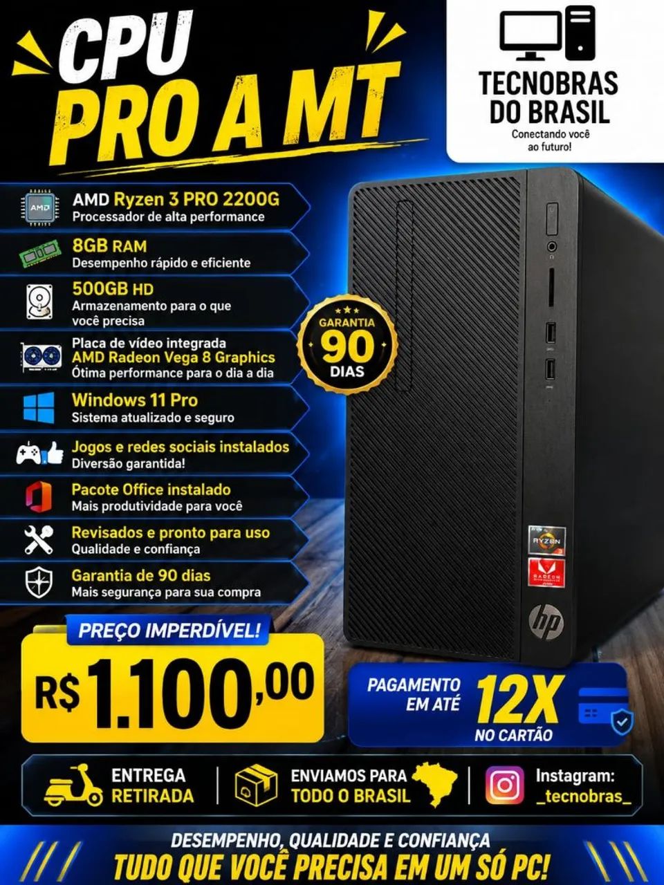 CPU HP Pro A MT