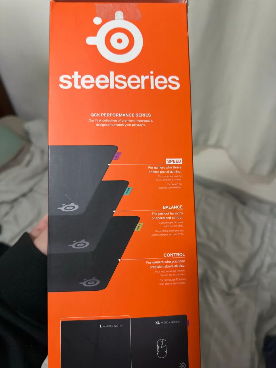 Mousepad Steelseries QCK Performance Speed XL - Foto 3
