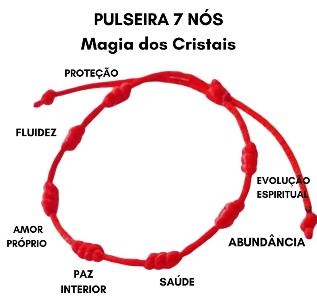 Pulseira 7 nós  - Foto 3