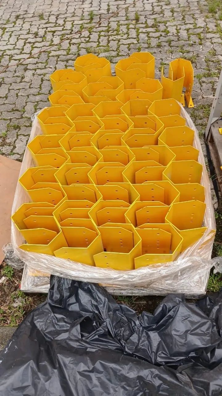 Porta paletes completo - Montante, Protetor de coluna e Longarinas NÃO HA MINIMO DE COMPRA - Foto 4