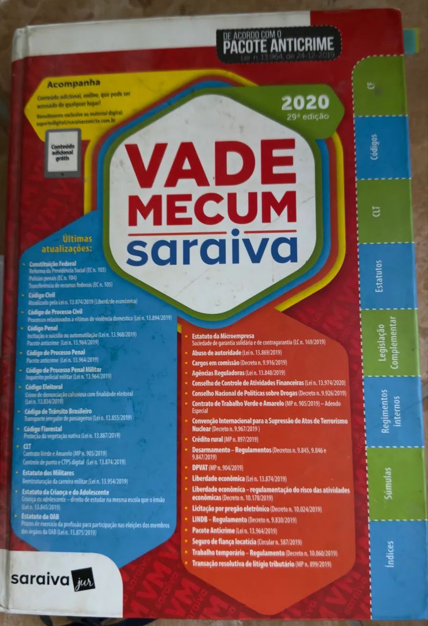 Vade Mecum Saraiva 2020