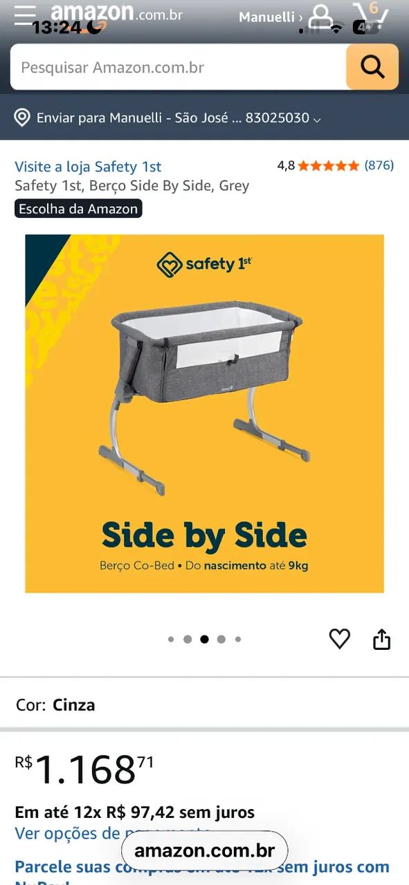 Berço safety  - Foto 4