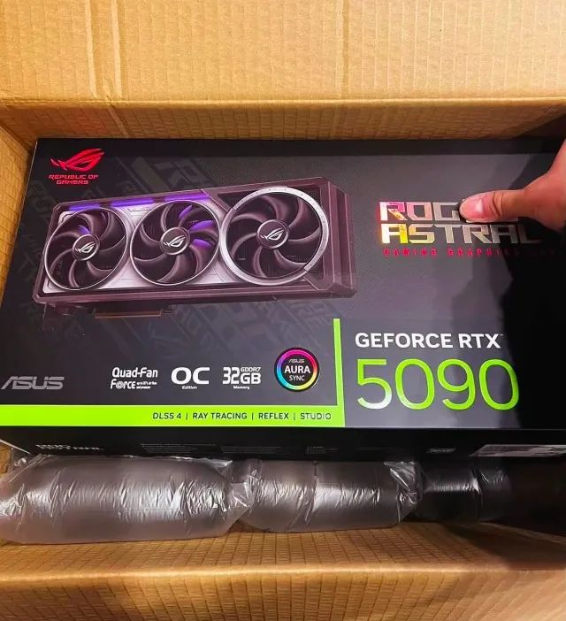 Placa de Vídeo Nvidia Rog Astral Rtx 5090 Lacrado com Nota - Foto 2