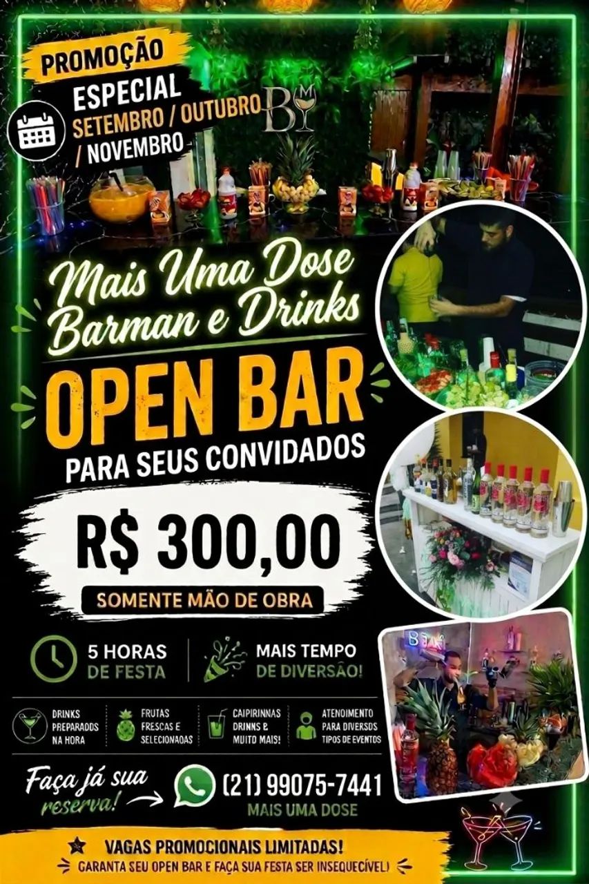 Serviço de Barman para festas! - Foto 3