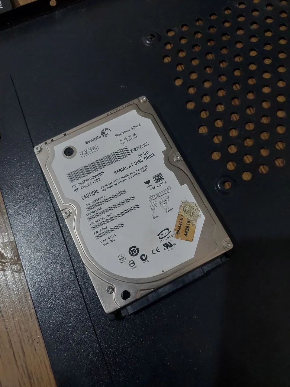Hd seagate 80 gb