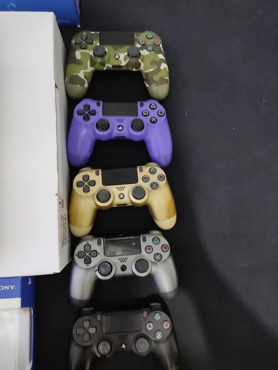 Play 4 com acessórios 5 controles - Foto 5
