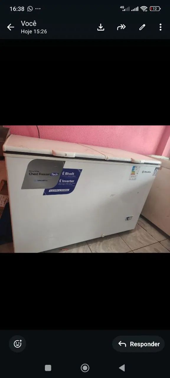 Freezer semi novo  - Foto 2