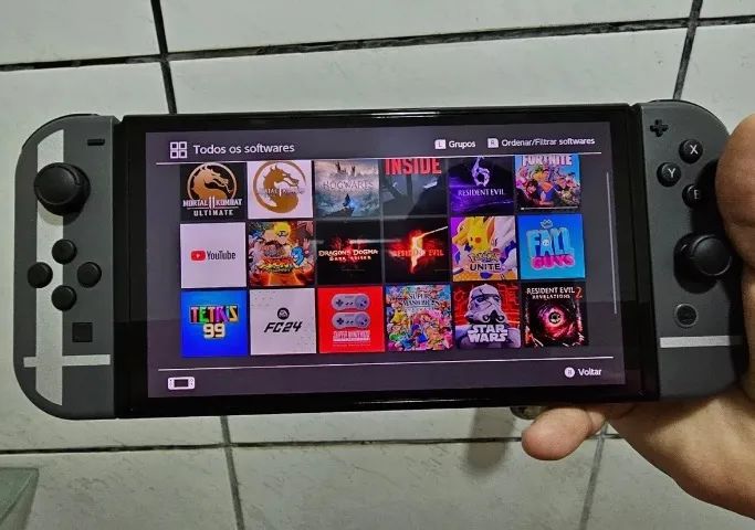 Nitendo switch oled super smash bros - Foto 4