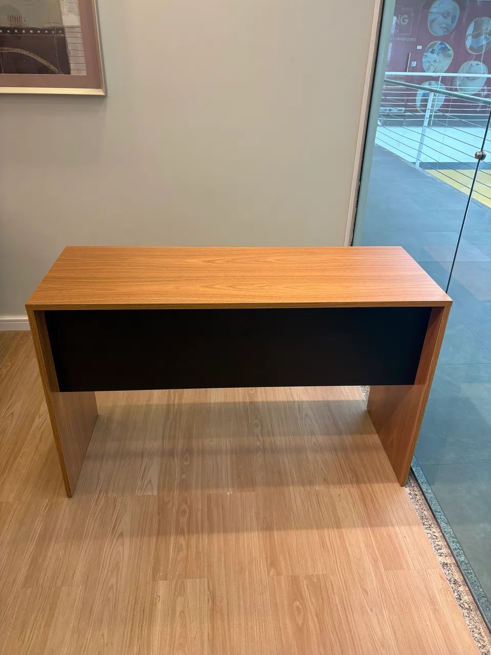 Mesa de escritório 100% em MDF nova! - Foto 4