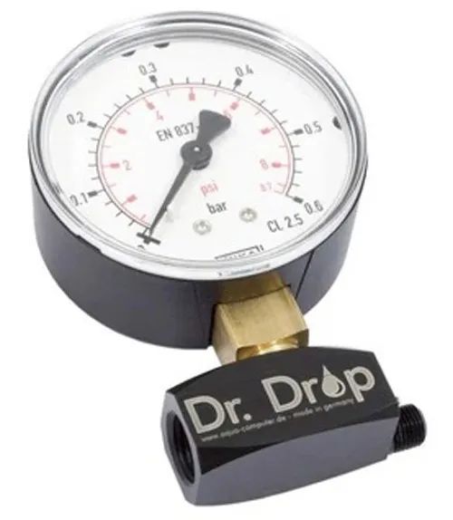 Watercooler Aquacomputer Dr.Drop teste de pressão que evita vazamentos