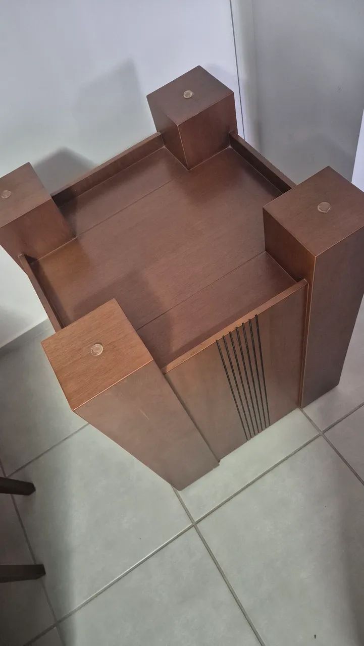 Base para mesa madeira - Foto 4