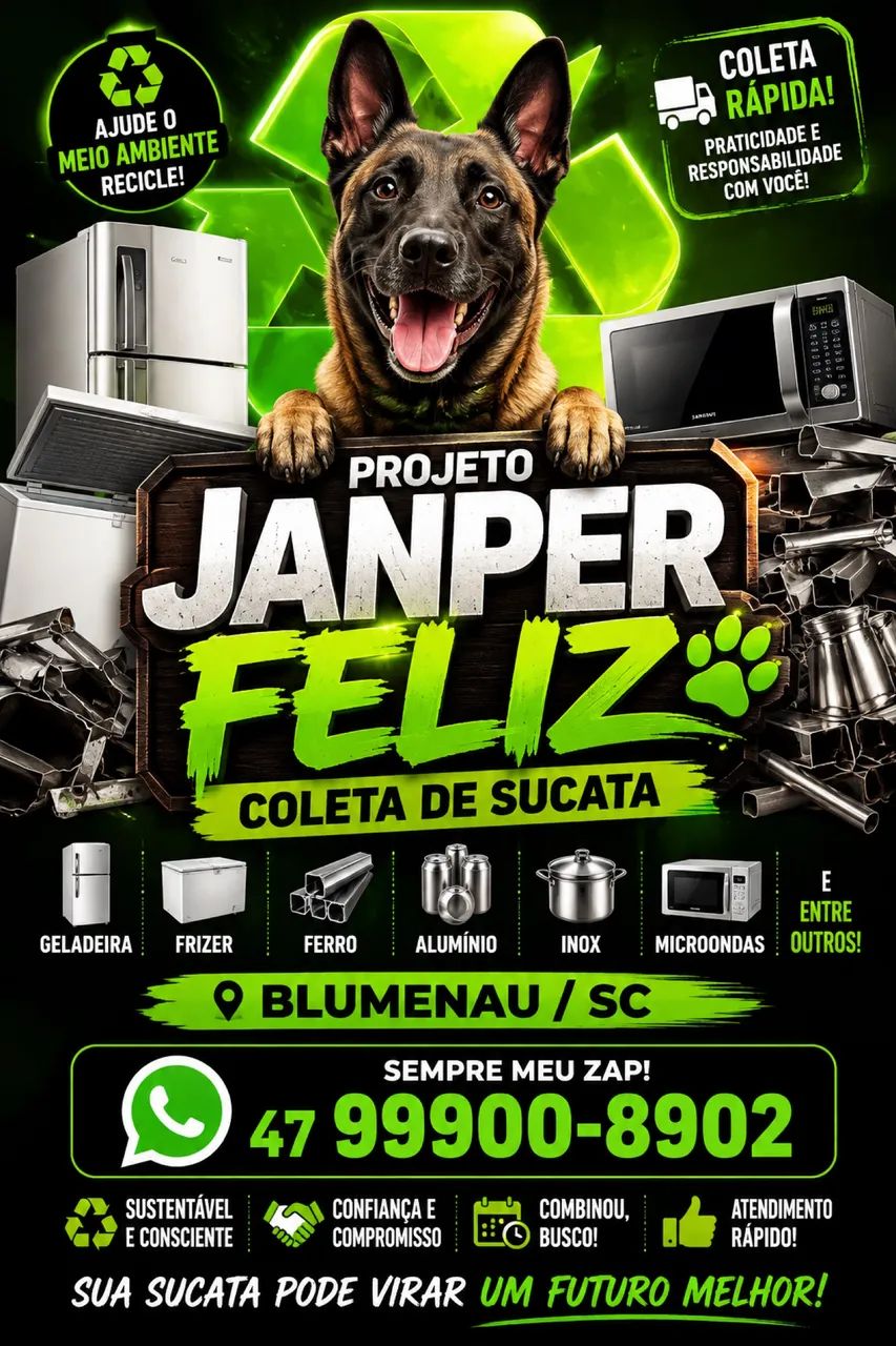 Faço coletas de sucata 