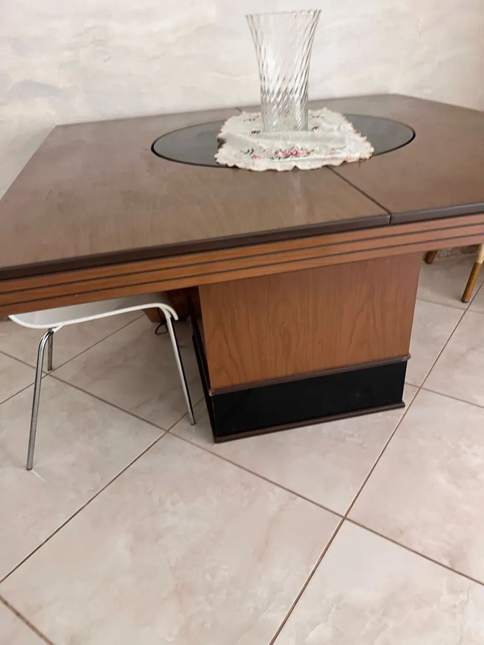 MESA COM TAMPO GIRATÓRIO  - Foto 3