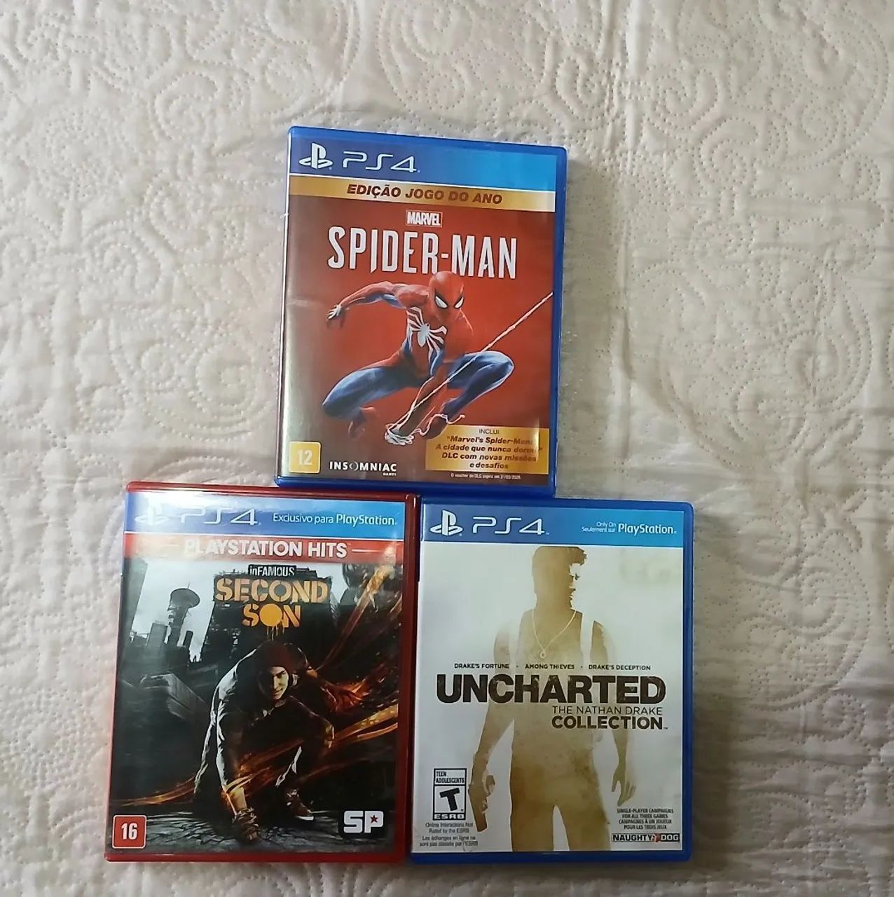 Jogos de PS4 funcionando
