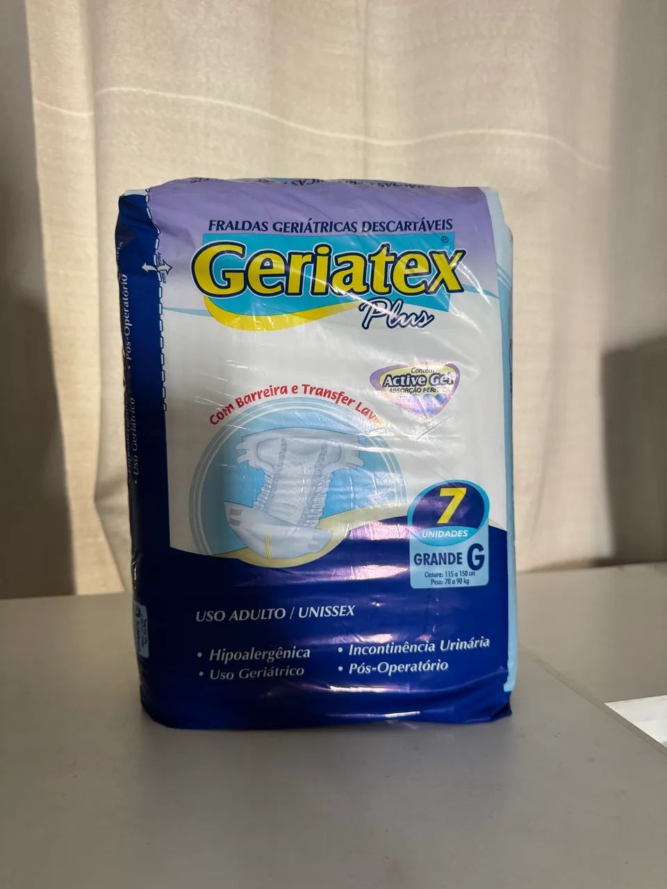 FRALDAS E ABSORVENTES GERIÁTRICOS 