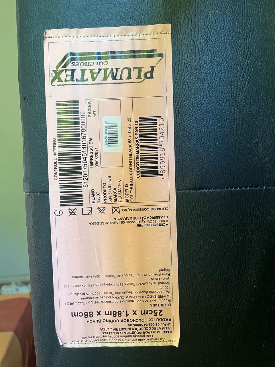 Cama de solteiro (base + colchão) - Foto 4