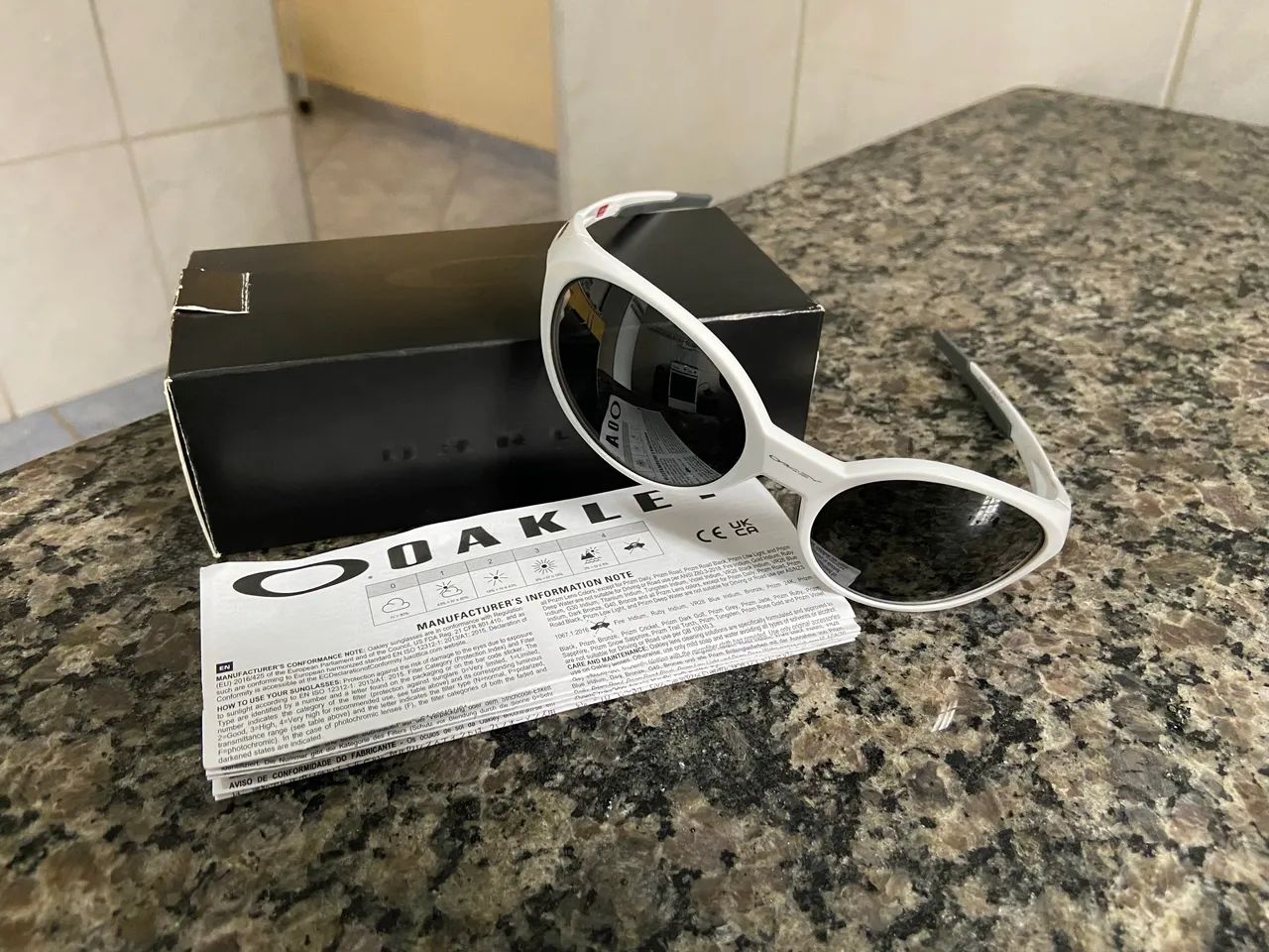 Oakley Eye Jacket Reduz White Prizm - Acessórios - Jardim