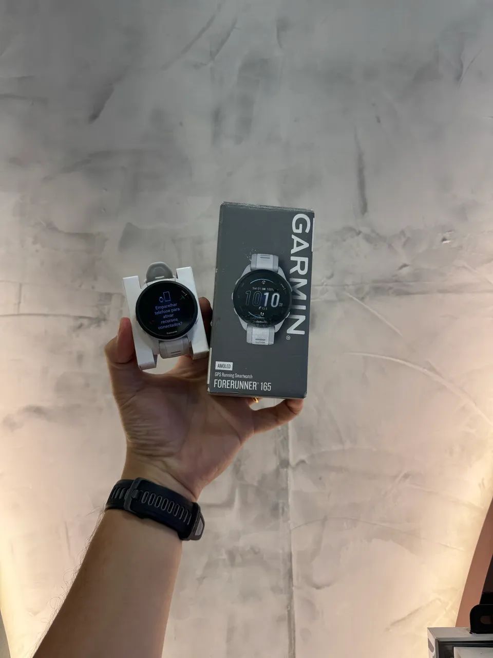 GARMIN FORERUNNER 165 BRANCO 