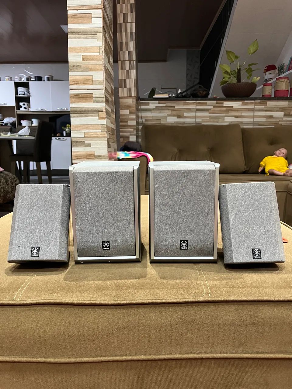 4 Caixas Yamaha NX-VS10