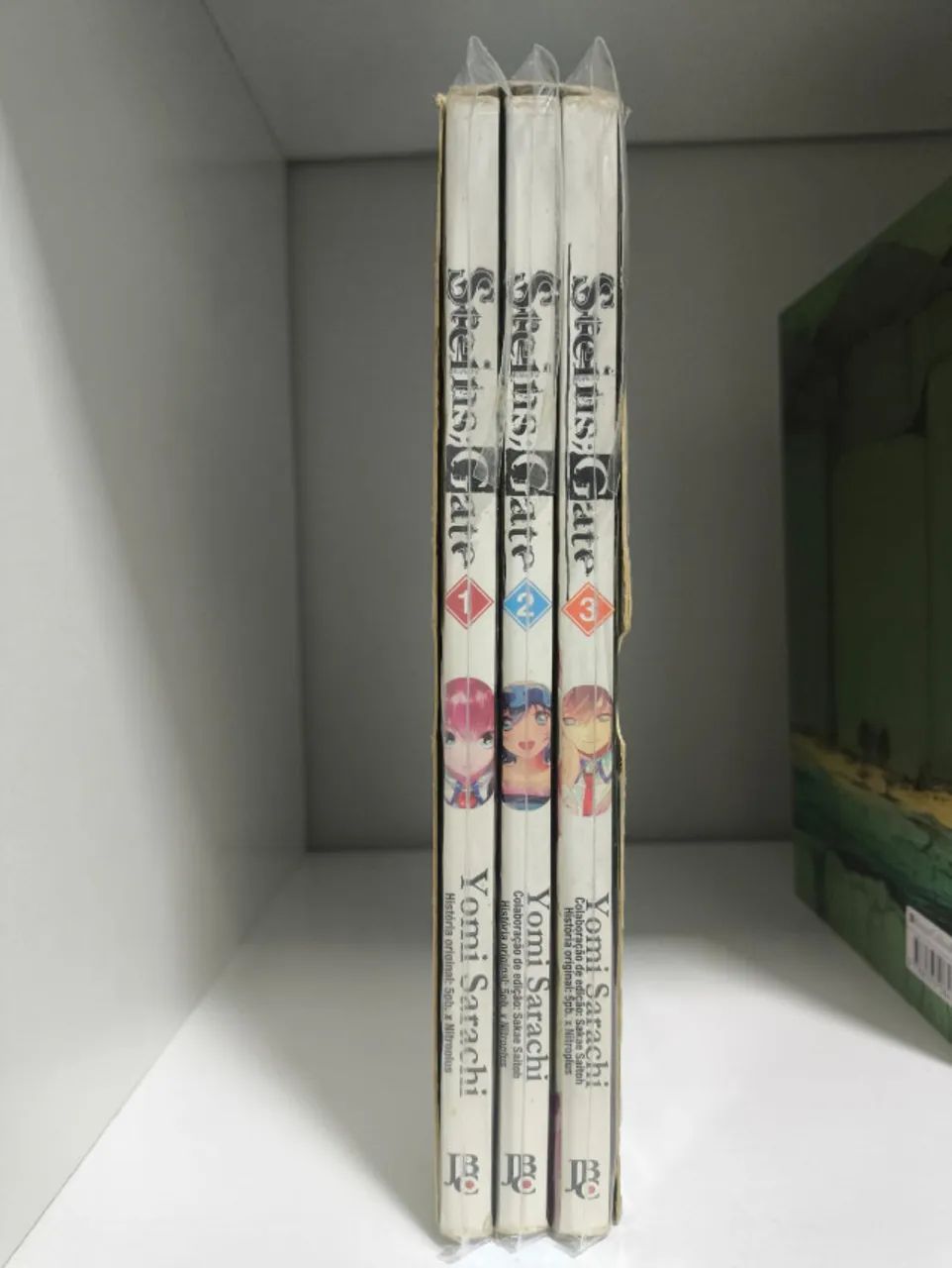 Mangá Steins;Gate - BOX (Vol. 01 - 03) Usados - Livros e revistas