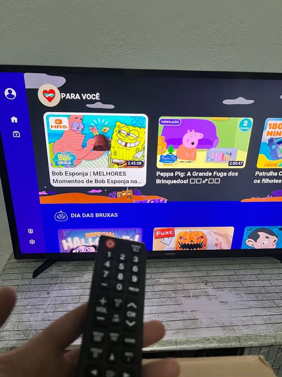 TV Samsung smart 40 polegadas+ENTREGA GRÁTIS 