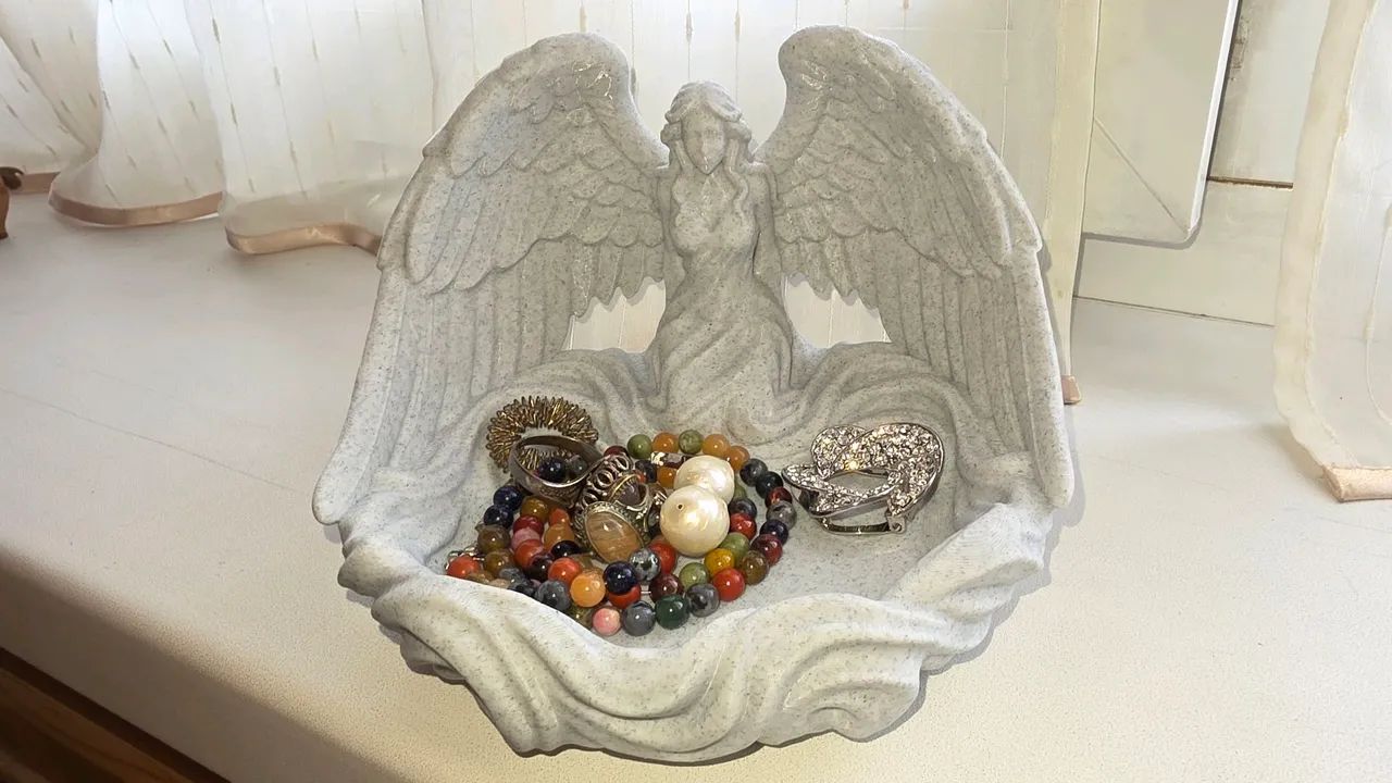 Bandeja para jóias asas de anjo  - Foto 5