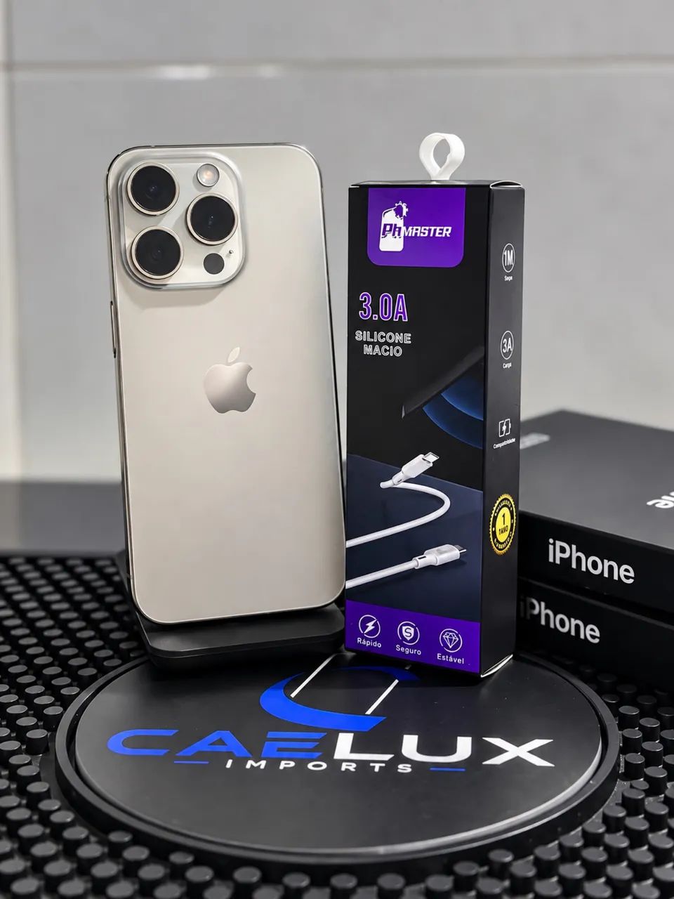 iphone 15 PRO 512gb - 1 ANO DE GARANTIA - OPORTUNIDADE 