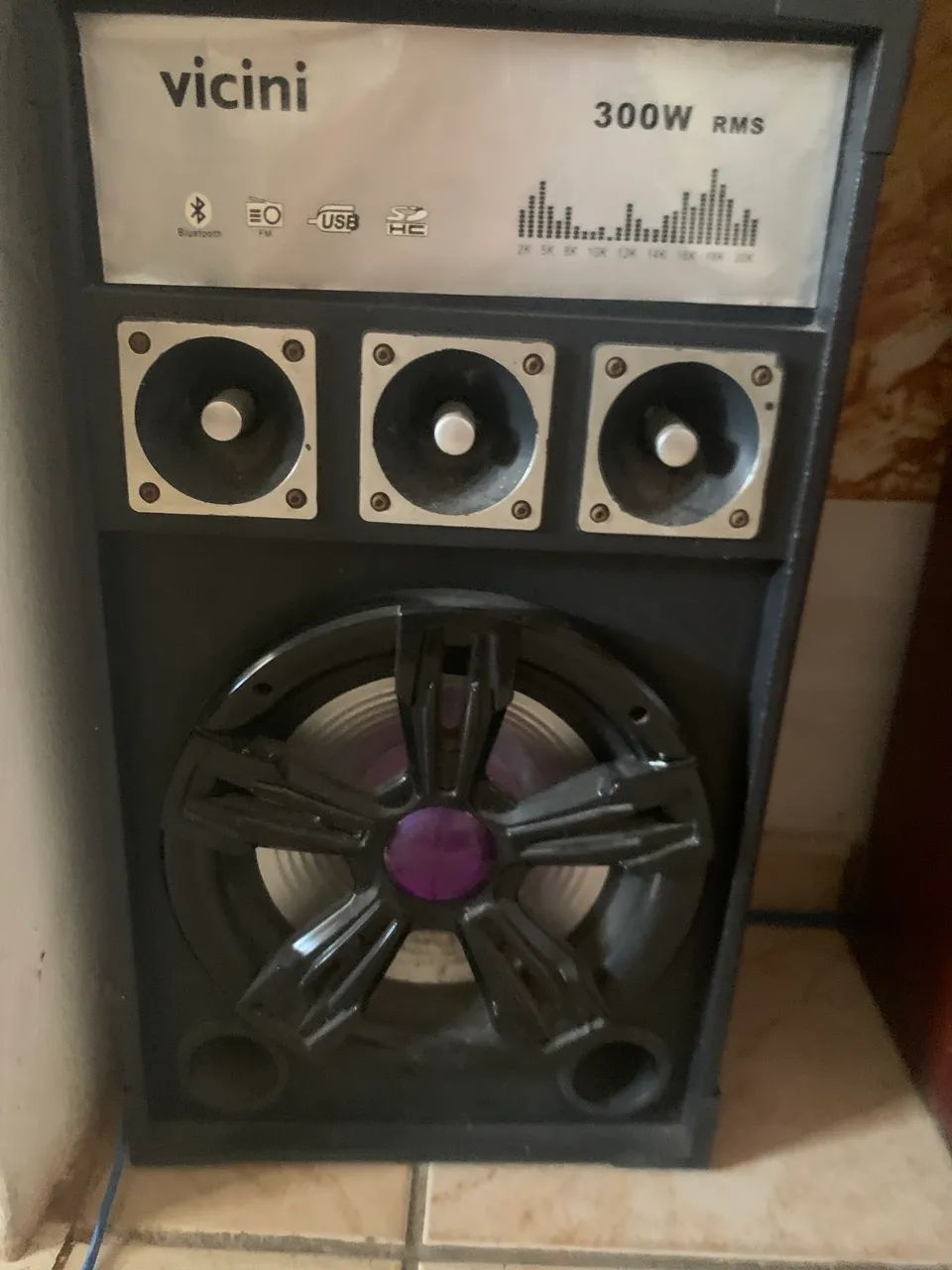 Caixa de som Vicini Bluetooth - Foto 3