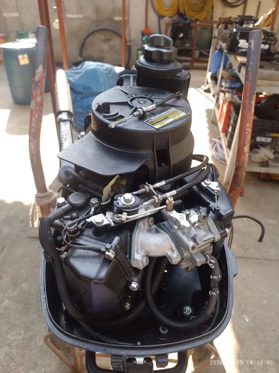 Motor de popa 6HP, 4 tempos  - Foto 5