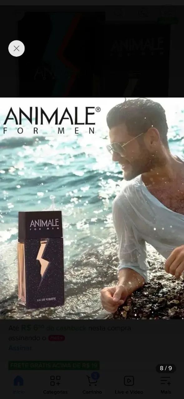 Perfume Animale For Men 200ml Eau de Toilette 200ml Original  - Foto 5