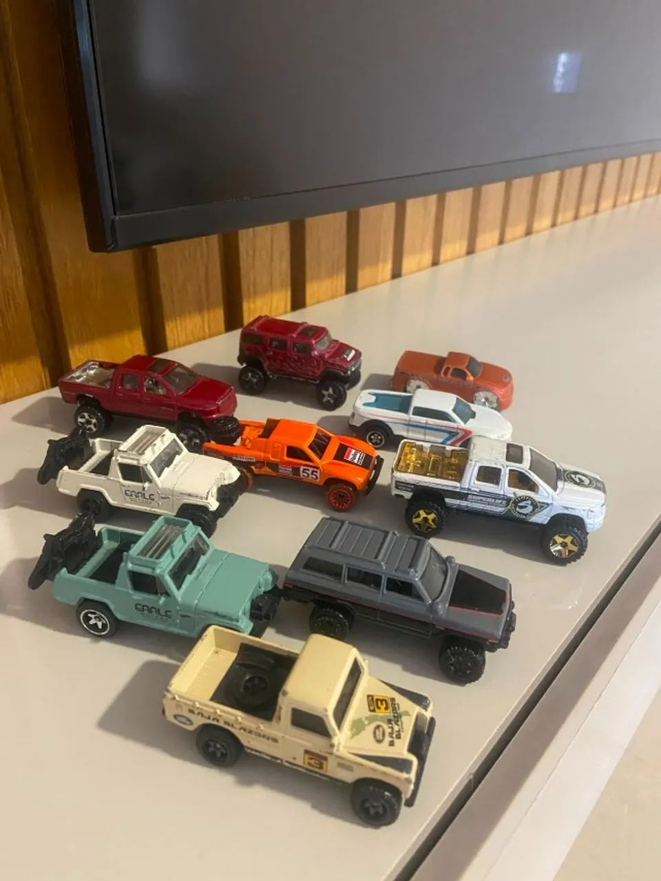lote de caminhonetes hot wheels - Foto 3